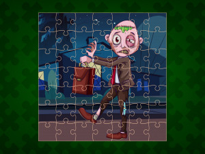 Игра Забавные зомби: Пазлы (Zombie Fun: Jigsaw) — играть онлайн бесплатно (изображение №4)