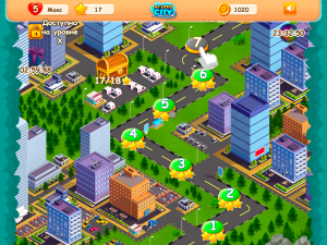 Игра Мой маленький город: Три в ряд (My Little City) — играть онлайн бесплатно (изображение №3)