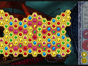 Игра Таинственные Пиратские Драгоценности (Mysterious Pirate Jewels) — играть онлайн бесплатно (изображение №7)