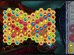 Игра Таинственные Пиратские Драгоценности (Mysterious Pirate Jewels) — играть онлайн бесплатно (изображение №4)