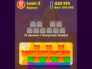 Игра Желе Коллапс (Jelly Collapse) — играть онлайн бесплатно (изображение №3)