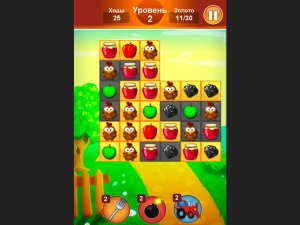 Игра Ферма: Соединяй в цепочку (Farm Jelly Puzzle) — играть онлайн бесплатно (изображение №6)