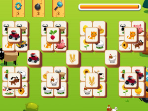 Игра Ферма Маджонг (Farm Mahjong) — играть онлайн бесплатно (изображение №3)