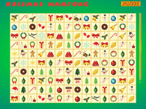 Игра Коннект: Рождественский Маджонг (Krismas Mahjong) — играть онлайн бесплатно (изображение №3)