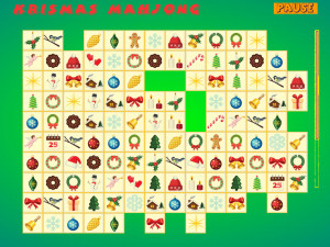 Игра Коннект: Рождественский Маджонг (Krismas Mahjong) — играть онлайн бесплатно (изображение №4)