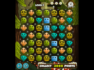 Игра Светлячки: Три в ряд (Fire Flies) — играть онлайн бесплатно (изображение №3)