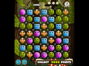 Игра Светлячки: Три в ряд (Fire Flies) — играть онлайн бесплатно (изображение №2)