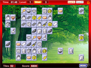 Игра Коннект 2: Кухонный инвентарь (Connect 2) — играть онлайн бесплатно (изображение №4)