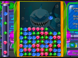 Игра Сокровища Глубокого Моря (Deep Sea Jewels) — играть онлайн бесплатно (изображение №2)