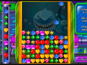 Игра Сокровища Глубокого Моря (Deep Sea Jewels) — играть онлайн бесплатно (изображение №5)