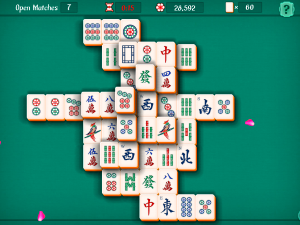 Игра Маджонг Пасьянс (Mahjongg Solitaire) — играть онлайн бесплатно (изображение №5)