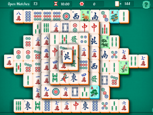 Игра Маджонг Пасьянс (Mahjongg Solitaire) — играть онлайн бесплатно (изображение №2)