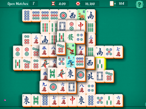 Игра Маджонг Пасьянс (Mahjongg Solitaire) — играть онлайн бесплатно (изображение №3)