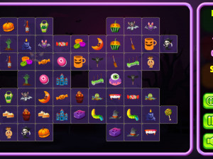 Игра Хэллоуин Коннект 1 (Halloween Connect 1) — играть онлайн бесплатно (изображение №4)