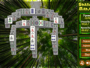 Игра Маджонг Шанхай (Mahjong Shanghai) — играть онлайн бесплатно (изображение №5)