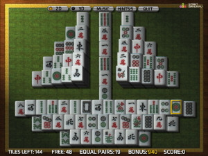 Игра Маджонг 25 Уровней (Mahjong) — играть онлайн бесплатно (изображение №5)