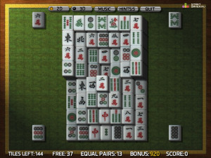 Игра Маджонг 25 Уровней (Mahjong) — играть онлайн бесплатно (изображение №6)