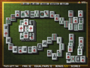 Игра Маджонг 25 Уровней (Mahjong) — играть онлайн бесплатно (изображение №9)