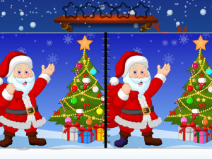 Игра Найди Отличия: Рождество (Spot the Difference Christmas) — играть онлайн бесплатно (изображение №5)