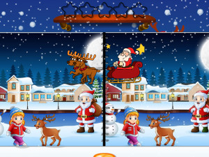 Игра Найди Отличия: Рождество (Spot the Difference Christmas) — играть онлайн бесплатно (изображение №6)
