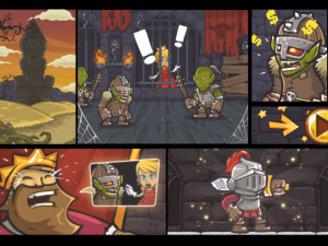 Игра Доблестный Рыцарь: Спасение Принцессы (Valiant Knight: Save the Princess) — играть онлайн бесплатно (изображение №2)