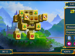 Игра Королевская Башня Маджонг (Royal Tower Mahjong) — играть онлайн бесплатно (изображение №5)