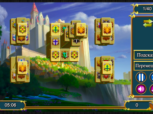 Игра Королевская Башня Маджонг (Royal Tower Mahjong) — играть онлайн бесплатно (изображение №6)