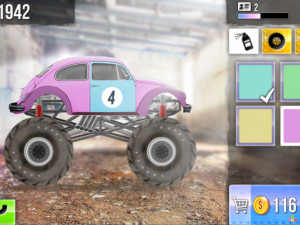 Игра Гонки на Грузовиках (Racing Monster Trucks) — играть онлайн бесплатно (изображение №10)