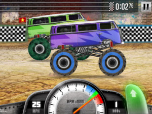 Игра Гонки на Грузовиках (Racing Monster Trucks) — играть онлайн бесплатно (изображение №14)