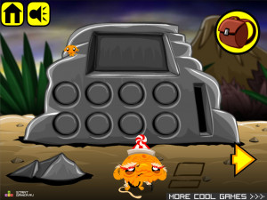 Игра Счастливая Обезьянка 4 (Monkey GO Happy 4) — играть онлайн бесплатно (изображение №4)