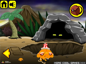 Игра Счастливая Обезьянка 4 (Monkey GO Happy 4) — играть онлайн бесплатно (изображение №5)