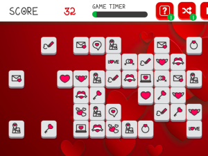 Игра Мадждонг Валентина (Mahjong Valentine's) — играть онлайн бесплатно (изображение №4)