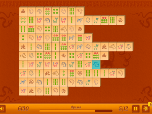 Игра Маджонг Коннект: 12 уровней (Mahjong Connect New) — играть онлайн бесплатно (изображение №7)