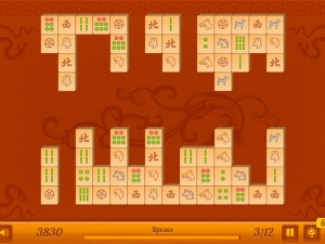 Игра Маджонг Коннект: 12 уровней (Mahjong Connect New) — играть онлайн бесплатно (изображение №4)