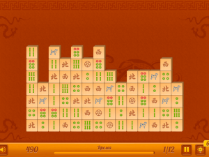 Игра Маджонг Коннект: 12 уровней (Mahjong Connect New) — играть онлайн бесплатно (изображение №2)