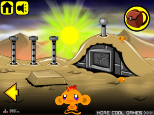 Игра Счастливая Обезьянка 8 (Monkey GO Happy 8) — играть онлайн бесплатно (изображение №6)