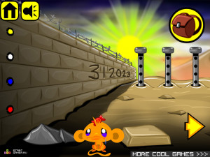 Игра Счастливая Обезьянка 8 (Monkey GO Happy 8) — играть онлайн бесплатно (изображение №4)