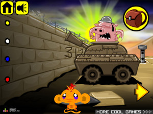 Игра Счастливая Обезьянка 8 (Monkey GO Happy 8) — играть онлайн бесплатно (изображение №5)