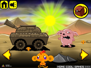 Игра Счастливая Обезьянка 8 (Monkey GO Happy 8) — играть онлайн бесплатно (изображение №2)