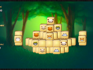 Игра Маджонг: Джоли Джонг Кошки (Jolly Jong Cats) — играть онлайн бесплатно (изображение №4)