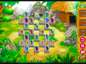 Игра Бабочка Куодай: Маджонг Коннект (Butterfly Kyodai Mahjong Connect) — играть онлайн бесплатно (изображение №2)