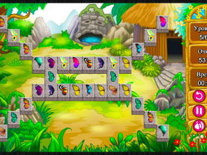 Игра Бабочка Куодай: Маджонг Коннект (Butterfly Kyodai Mahjong Connect) — играть онлайн бесплатно (изображение №4)