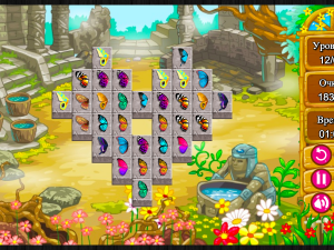 Игра Бабочка Куодай: Маджонг Коннект (Butterfly Kyodai Mahjong Connect) — играть онлайн бесплатно (изображение №6)