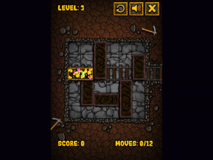 Игра Золотоискатель: Золотой рудник (Miner Block) — играть онлайн бесплатно (изображение №3)