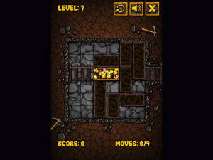 Игра Золотоискатель: Золотой рудник (Miner Block) — играть онлайн бесплатно (изображение №4)