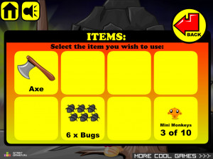 Игра Счастливая Обезьянка 10 (Monkey GO Happy 10) — играть онлайн бесплатно (изображение №4)