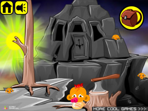 Игра Счастливая Обезьянка 10 (Monkey GO Happy 10) — играть онлайн бесплатно (изображение №2)