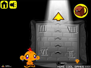 Игра Счастливая Обезьянка 12 (Monkey GO Happy 12) — играть онлайн бесплатно (изображение №5)