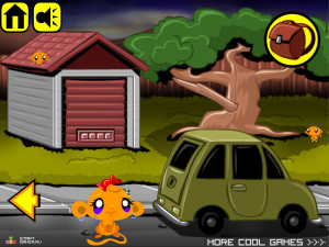 Игра Счастливая Обезьянка 12 (Monkey GO Happy 12) — играть онлайн бесплатно (изображение №4)