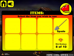 Игра Счастливая Обезьянка 14 (Monkey GO Happy 14) — играть онлайн бесплатно (изображение №3)